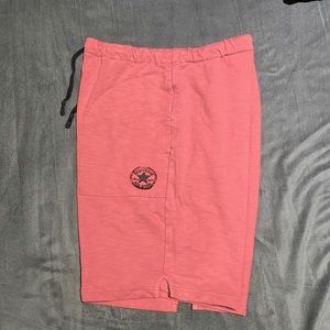 Converse sweat shorts